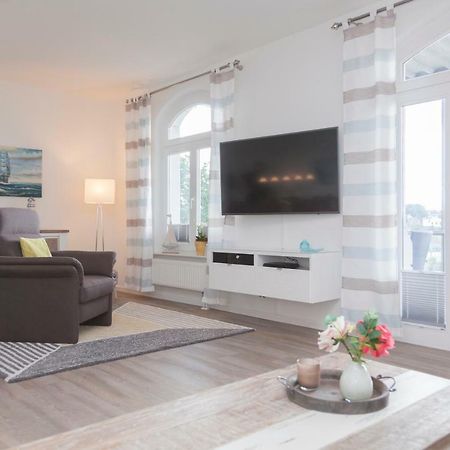 Stadtvilla mit Hafenpanorama Flensburg Exteriör bild